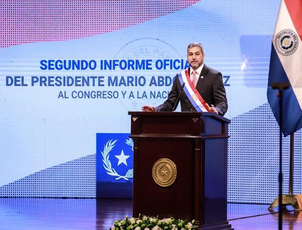 “A pesar de la pandemia, nuestro país no paró”: Visión del presidente de la República que refleja su informe ante el Congreso - ADN Paraguayo