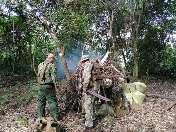 SENAD INICIA OPERACIÓN CONTRA EL NARCOTRÁFICO Y LA DEFORESTACIÓN EN LA RESERVA MOROMBÍ