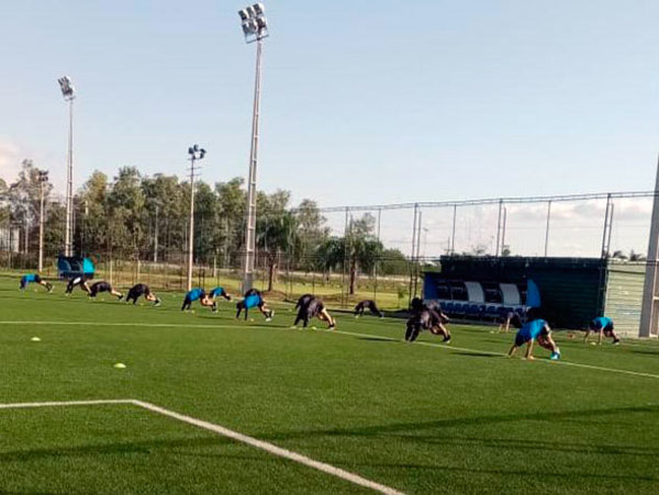 Los árbitros ya se entrenan de forma grupal