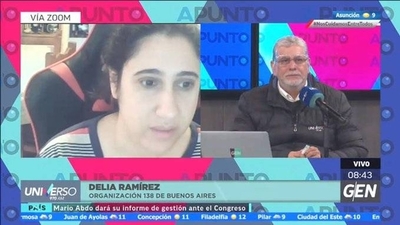 HOY / Delia Ramírez, hija de paraguayos en Buenos Aires, sobre la Organización 138