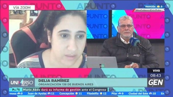HOY / Delia Ramírez, hija de paraguayos en Buenos Aires, sobre la Organización 138