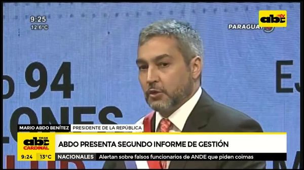 Abdo no está satisfecho con la ejecución del presupuesto para Salud - ABC Noticias - ABC Color