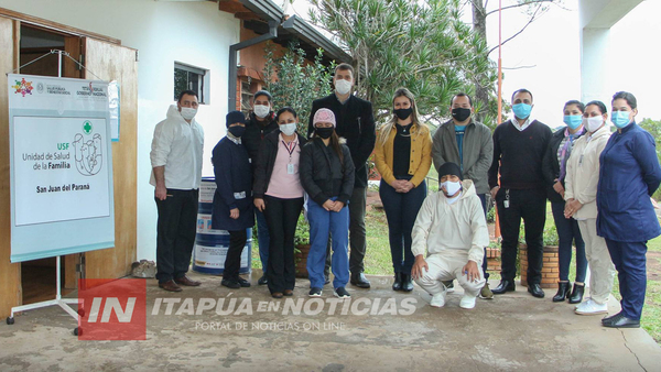 INCORPORAN MÉDICO EN USF DE SAN JUAN DEL PARANÁ.