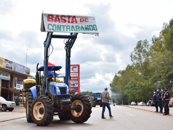 Parten hacia Asunción exigiendo cese de contrabando de azúcar
