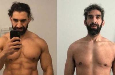 El 'antes y después' de un atleta con Covid-19 que estuvo 25 días en coma - SNT