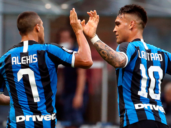 Media docena de goles revitalizan al Inter