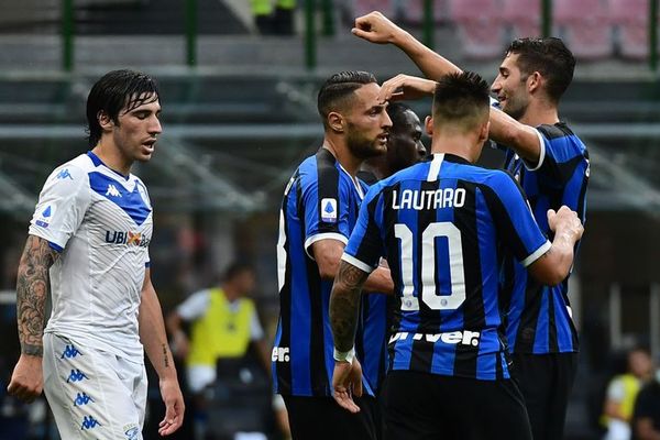 El Inter arrolla al colista Brescia - Fútbol - ABC Color