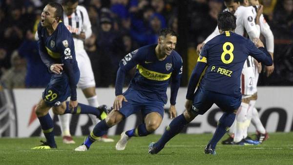 Libertad cae 2-0 ante Boca Juniors en el partido de ida de los Octavos