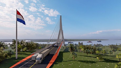 Lanzan esta mañana en Carmelo Peralta la licitación con miras a la construcción del puente bioceánico