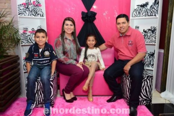 Los Siete Añitos de Ingrid Soledad González Villalba en Cumple Fiest de Pedro Juan Caballero