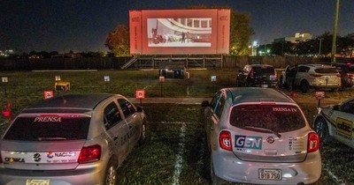 En Asunción reviven funciones de autocine