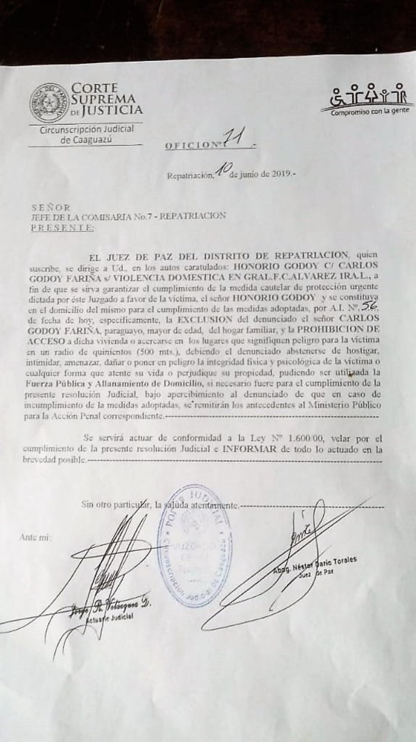 Concejal Departamental por Añetete en comprometedora situación. - Campo 9 Noticias