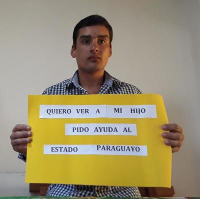 Médico uruguayo pide ayuda al estado paraguayo para recuperar a su hijo