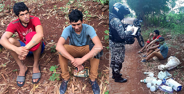 Oscura actividad: detienen a dos sujetos que robaban focos