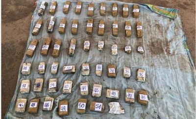 Chofer de camión preso con carga de cocaína