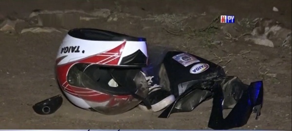 Conductor se da a la fuga tras atropellar a motociclista | Noticias Paraguay