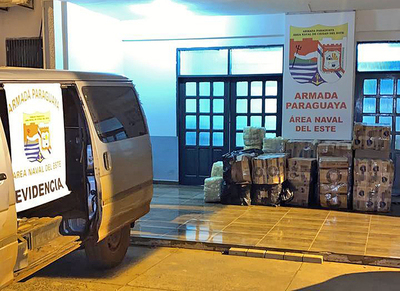Siguen incautaciones de mercaderías a orillas del río Paraná