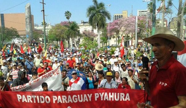 Partido Paraguay Pyahurã anuncia movilizaciones en distintos departamentos del país para este jueves » Ñanduti