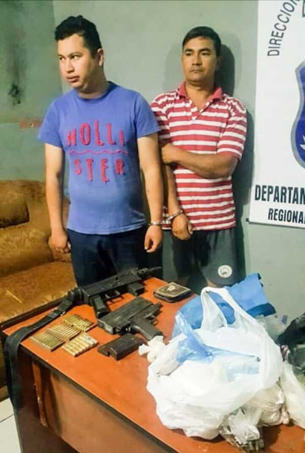 Detienen a un TRIO con drogas, armas y ADRENALINAS