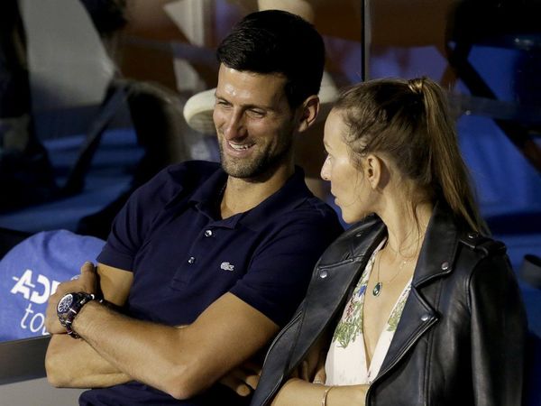 Djokovic y su esposa dan negativo en un nuevo test de coronavirus