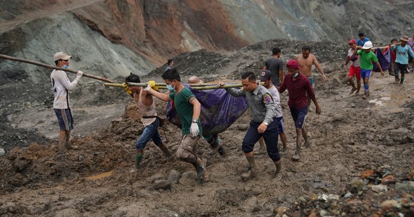 Más de 120 muertos en un deslizamiento de terreno en minas de jade en Birmania