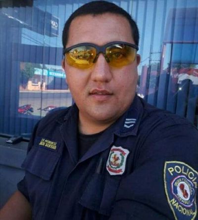 Policía detenido como sospechoso de integrar gavilla que asaltó a comerciantes