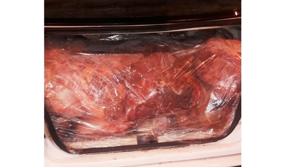 Cae cerca de 500 kilos de carne en el Puente de la Amistad