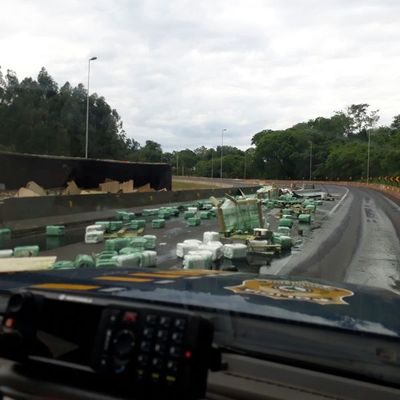 Grave ACCIDENTE con producto TOXICO en la frontera