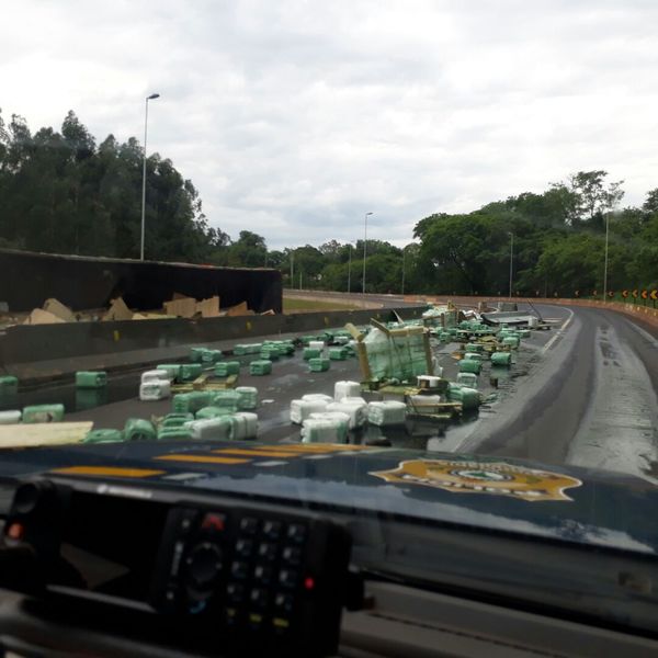 Grave ACCIDENTE con producto TOXICO en la frontera