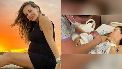 Maga y el momento en el que amamantó por primera vez a su hijo - Teleshow