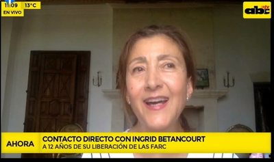A 12 años de su liberación, Ingrid Betancourt llama a ser más humanos y solidarios - Nacionales - ABC Color