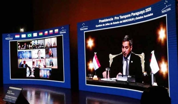 HOY / El presidente Abdo habla de integración del MERCOSUR desde la lucha contra el covid-19