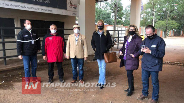 MIGRACIONES EVALÚA SITUACIÓN DEL PASO FRONTERIZO ENCARNACIÓN – POSADAS CON MIRAS A LA POST PANDEMIA