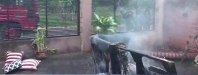 Incendio de gran proporción en una vivienda de Encarnación | Noticias Paraguay