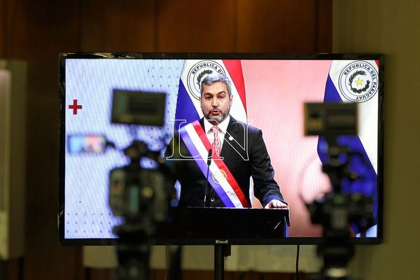 Informe de gestión presentado por Mario Abdo Benítez