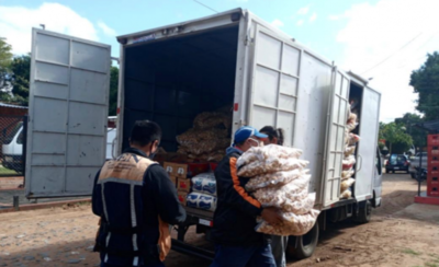 HOY / Barrios de Central reciben asistencia por parte de Emergencia Nacional