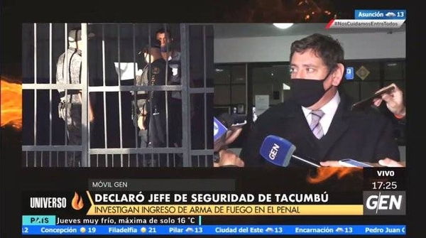 HOY / Fiscal Federico Delfino, sobre la declaración del jefe de seguridad del penal de Tacumbú