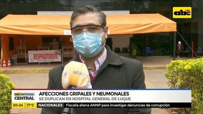 Pacientes respiratorios se duplican en hospital de Luque - ABC Noticias - ABC Color