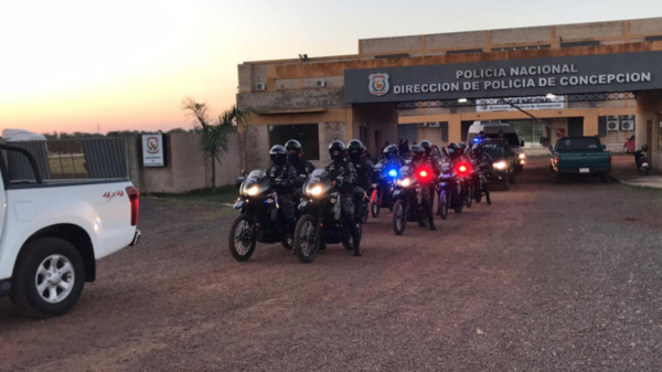 HOY / Grupo Lince entra en acción con ocho motocicletas en Concepción