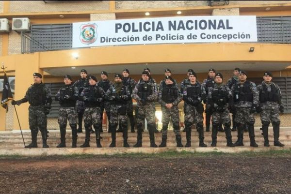 El grupo táctico Lince ya está en Concepción