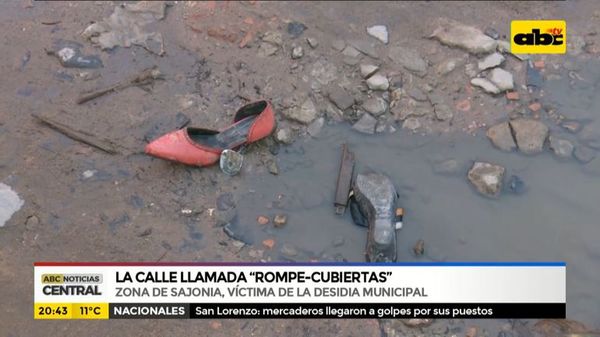 Denominan “Rompe-cubiertas” a una calle de Sajonia - ABC Noticias - ABC Color