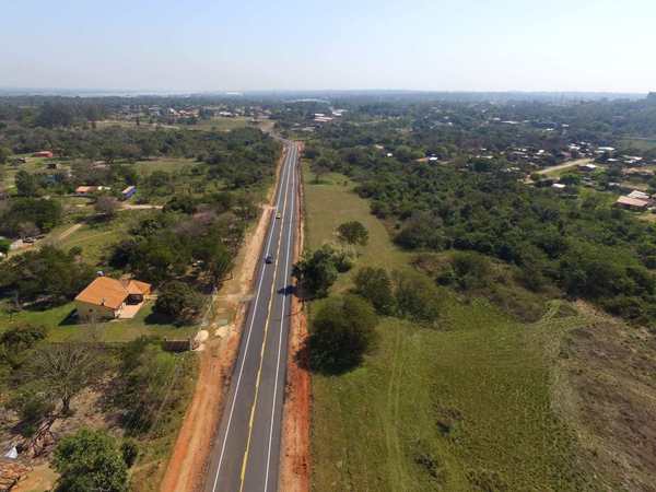 En Central, inauguran hoy 25 km de nuevos asfaltados interurbanos - ADN Paraguayo
