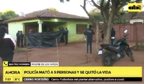 Mujer cuenta cómo era el policía que acabó con su familia