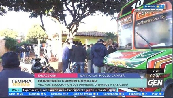 HOY / Vecina relata lo ocurrido durante la madrugada en el barrio San Miguel de Capiatá