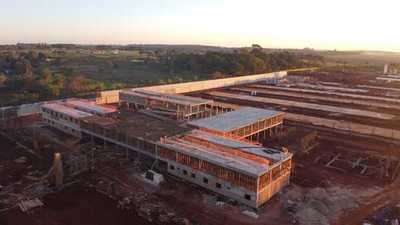 Construcción de nueva cárcel de Minga Guazú alcanza una ejecución del 38%