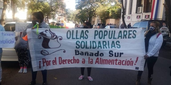 HOY / Bañadenses protestan: coquito duro, un pack de leche para 15 días y otras quejas