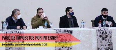 Municipalidad de Ciudad del Este habilita pago de impuestos a través de internet - ADN Paraguayo