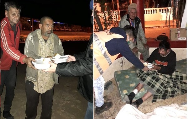 Madrugada polar en Asunción, SEN asistió a 42 personas en situación de calle - ADN Paraguayo