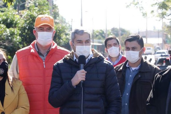 Mario Abdo: "Hoy estamos más expuestos que el día uno de la cuarentena" » Ñanduti
