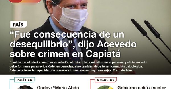 LN PM: Las noticias más importantes de la siesta